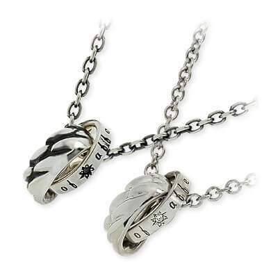 K-SMITH シルバーペアネックレス