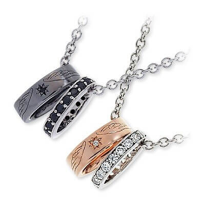 K-SMITH シルバーペアネックレス