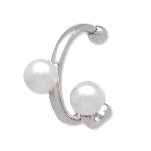 entiere シルバーイヤーカフ