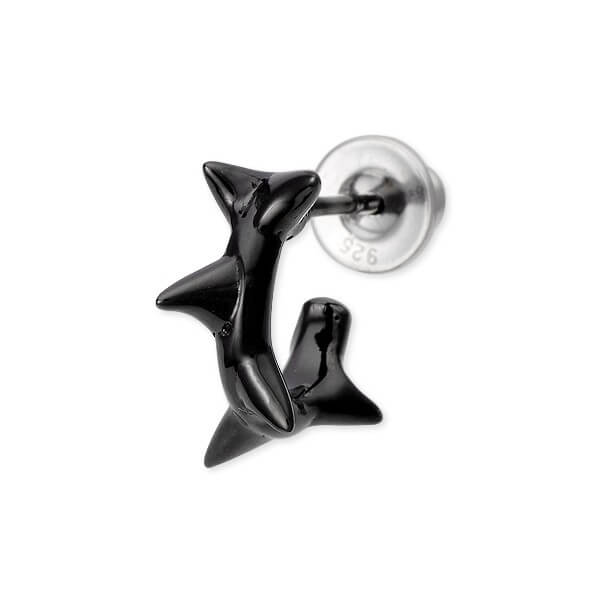 PUERTA DEL SOL シルバーフープピアス(片耳用)