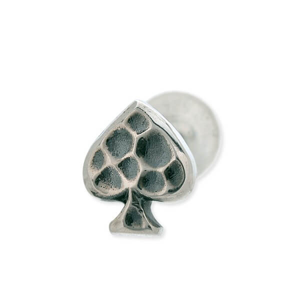 PUERTA DEL SOL シルバースタッドピアス(片耳用)