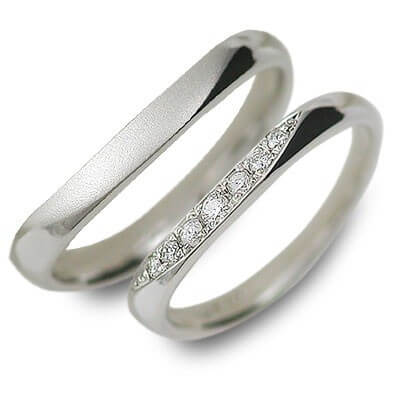 WISP プラチナマリッジリング