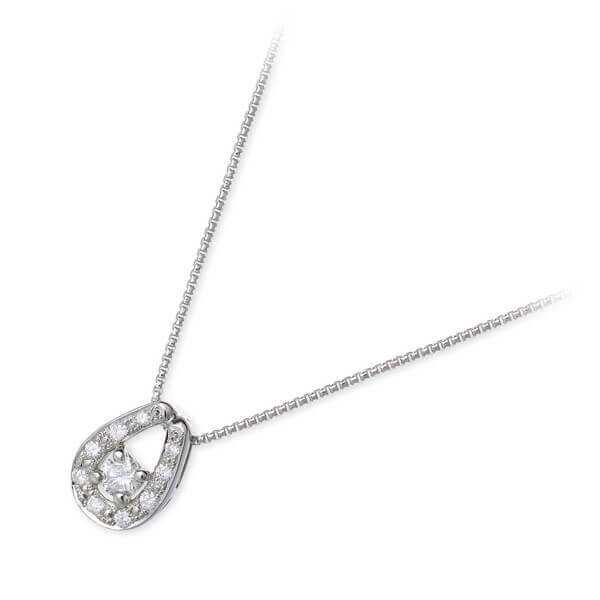 Sweet 10 Diamond プラチナネックレス