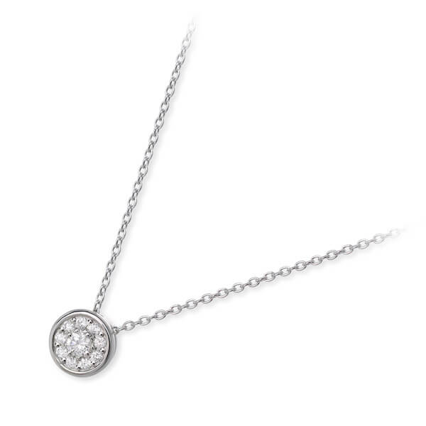 Sweet 10 Diamond プラチナネックレス