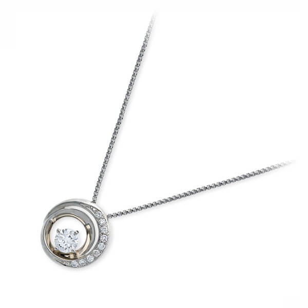 Sweet 10 Diamond プラチナネックレス