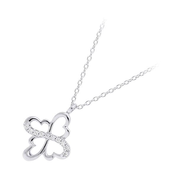 Sweet 10 Diamond レディース プラチナネックレス PCSL20145