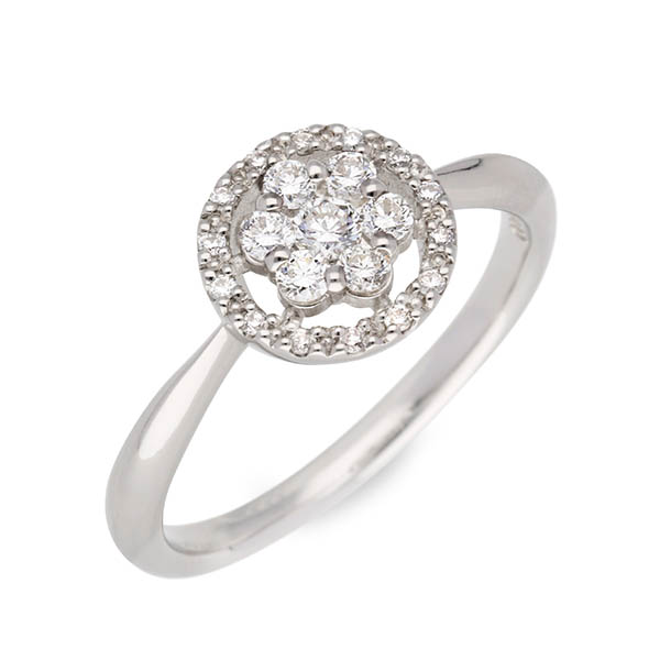 Rose Blanche プラチナリング