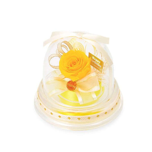 お花ソムリエ フラワー 誕生日 プリザーブドフラワー ドームアレンジ 11月