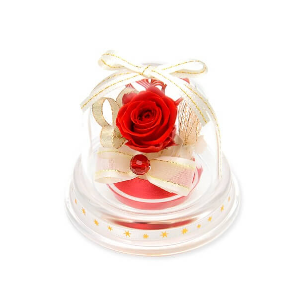 お花ソムリエ フラワー 誕生石1月 プリザーブドフラワー