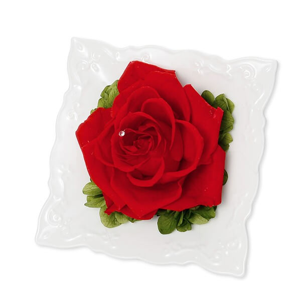 ジェイウェル お祝い ローズ プリザーブドフラワー レッド