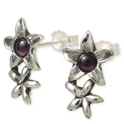 UZUOU シルバースタッドピアス