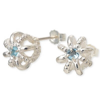 UZUOU シルバースタッドピアス