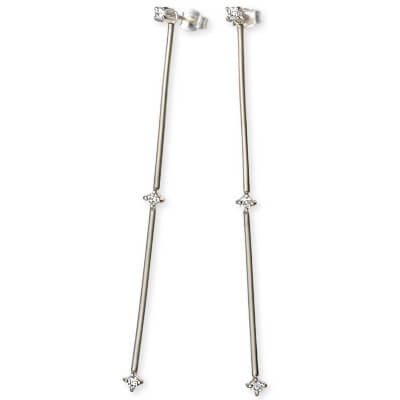 UZUOU シルバースタッドピアス