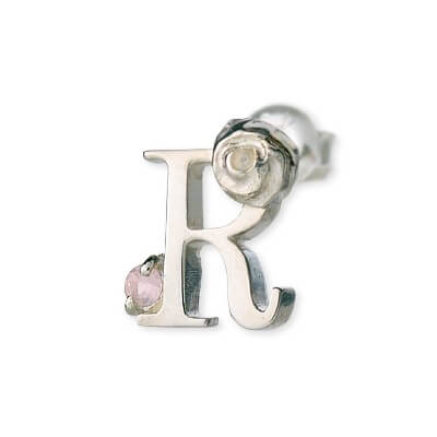 UZUOU シルバースタッドピアス