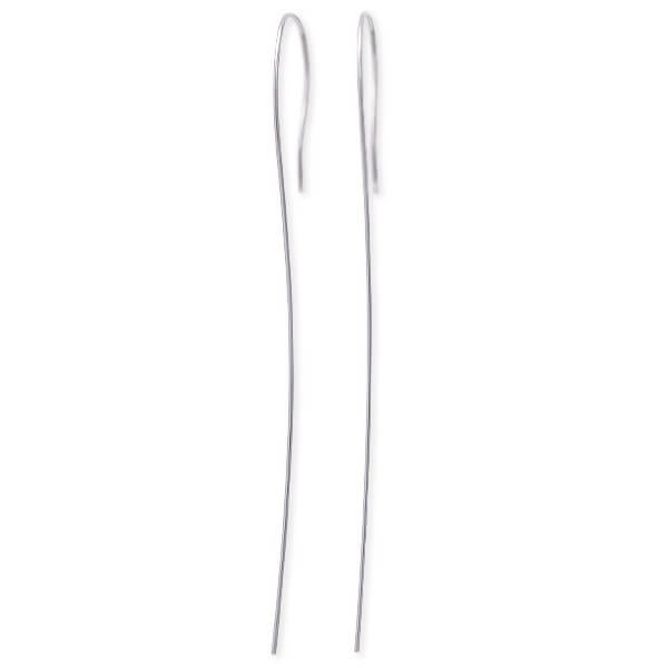 UZUOU シルバーフックピアス