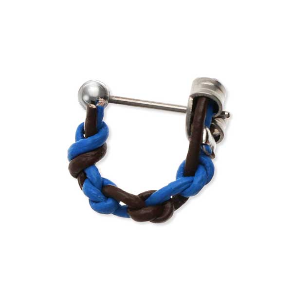 UZUOU レザーピアス