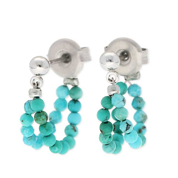 UZUOU チタンフープピアス