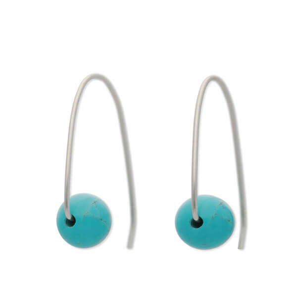 UZUOU シルバーフックピアス