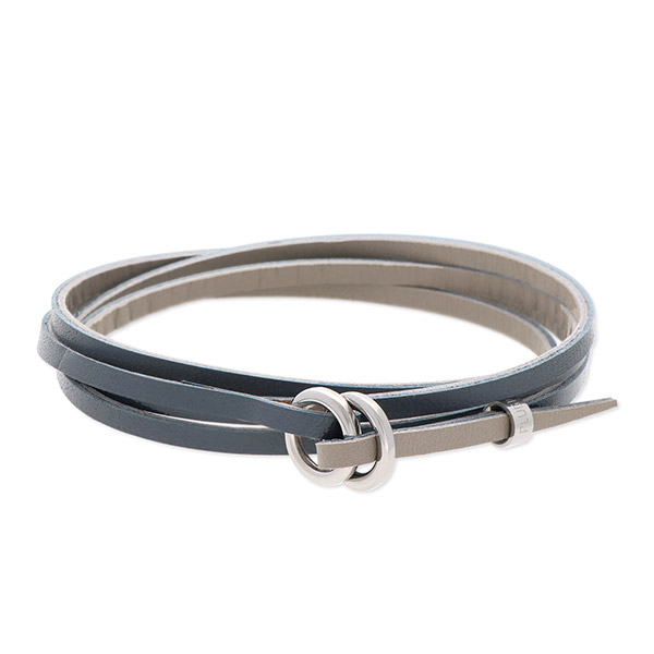 PLUG IN レザーブレスレット