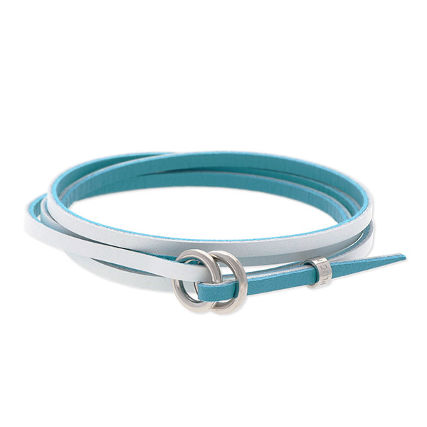 PLUG IN レザーブレスレット