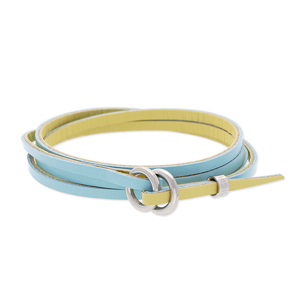 PLUG IN レザーブレスレット