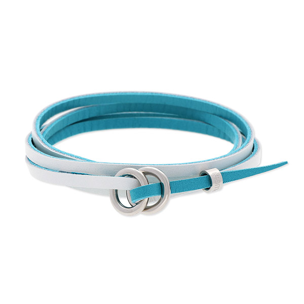 PLUG IN レザーブレスレット