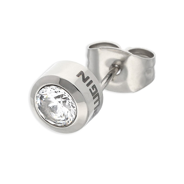 PLUG IN ステンレスピアス(片耳用)