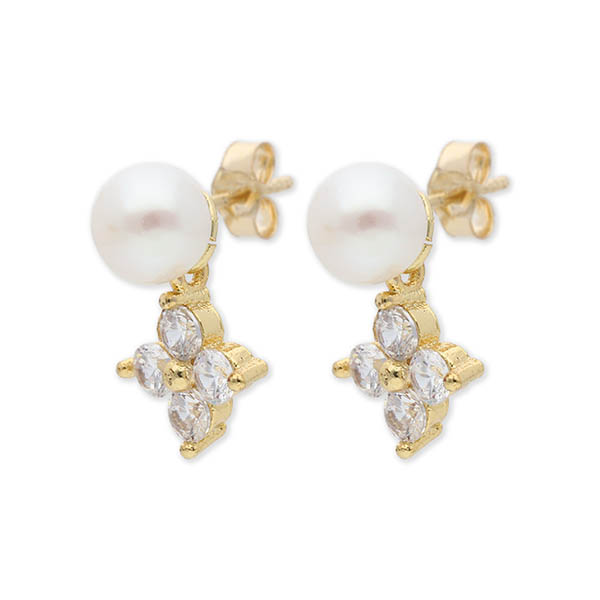 UZUOU ゴールドフィルドピアス