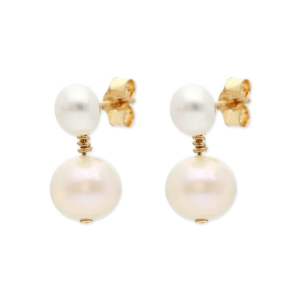 UZUOU ゴールドフィルドピアス