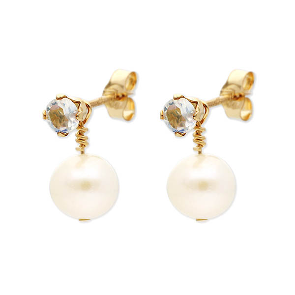 UZUOU ゴールドフィルドピアス