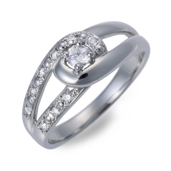 Sweet 10 Diamond プラチナリング