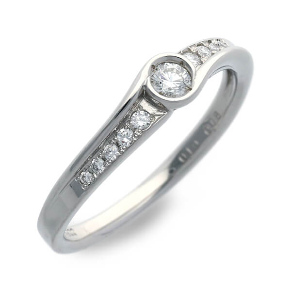 Sweet 10 Diamond プラチナリング