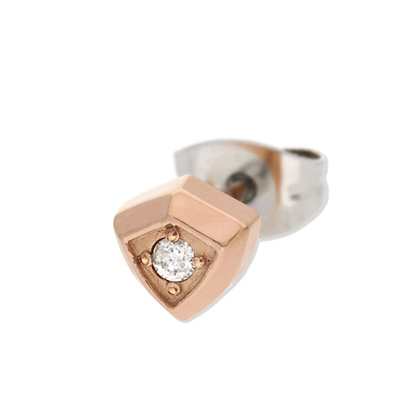 Steelgenic ステンレスピアス PSC4301-PG