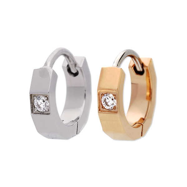 Steelgenic ステンレスペアピアス