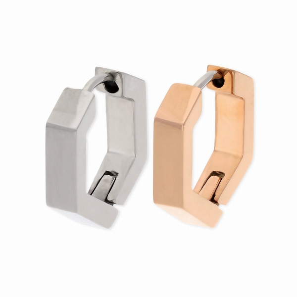 Steelgenic ステンレスペアピアス