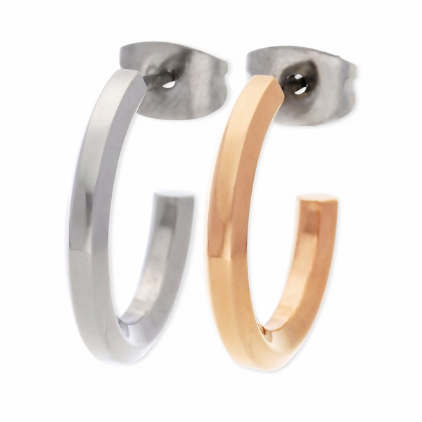 Steelgenic ステンレスペアピアス