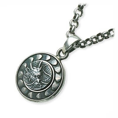 彫銀 シルバーネックレス