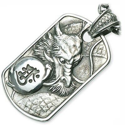 彫銀 シルバーネックレス