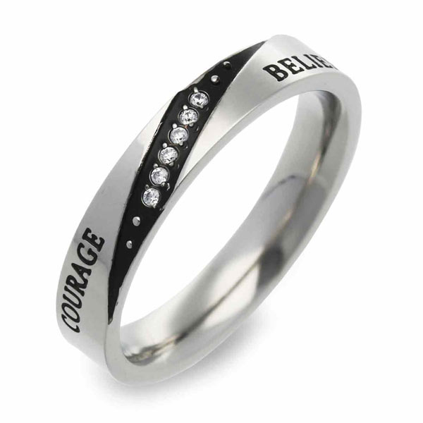 MARIA BRIGHT ステンレスリング