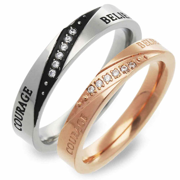 MARIA BRIGHT ステンレスペアリング