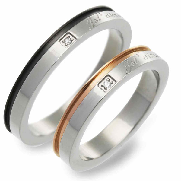 MARIA BRIGHT ステンレスペアリング