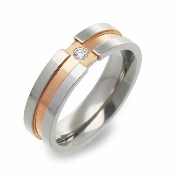 MARIA BRIGHT ステンレスリング