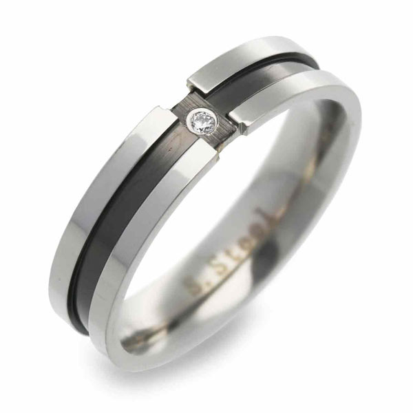 MARIA BRIGHT ステンレスリング