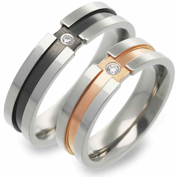 MARIA BRIGHT ステンレスペアリング