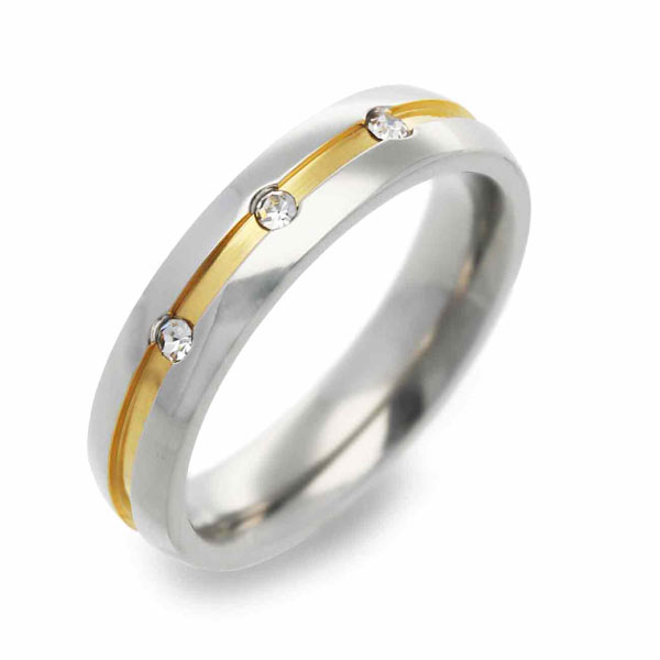 MARIA BRIGHT ステンレスリング