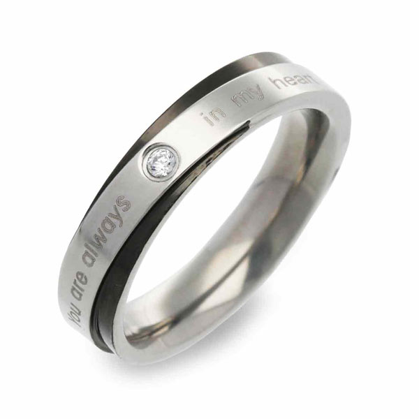 MARIA BRIGHT ステンレスリング