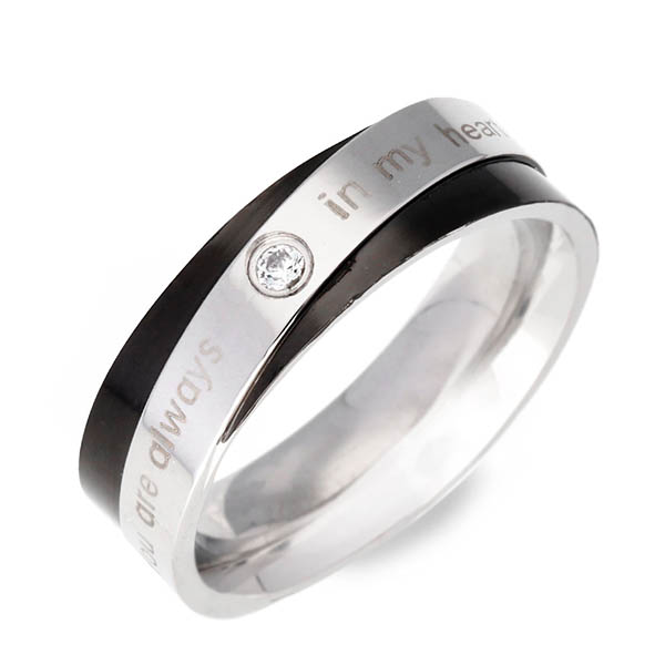 MARIA BRIGHT ステンレスリング