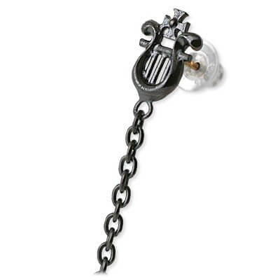 REGALIA シルバーアメリカンピアス(片耳用)