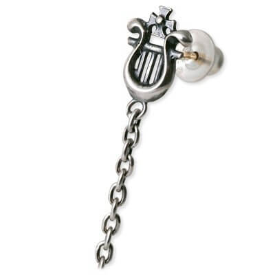 REGALIA シルバーアメリカンピアス(片耳用)