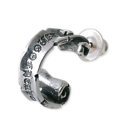 REGALIA シルバーフープピアス(片耳用)